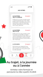 Vélo'v officiel screenshot 2