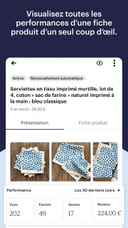 Vendre sur Etsy : Ma boutique screenshot 6