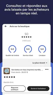 Vendre sur Etsy : Ma boutique screenshot 8