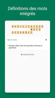 Verificateur Mots SCRABBLE screenshot 2