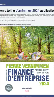 Vernimmen Finance d'Entreprise screenshot 7