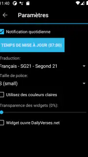Verset Biblique du Jour screenshot 2