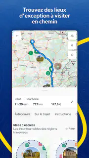 ViaMichelin gps, carte, trafic screenshot 4