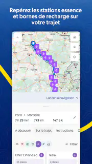 ViaMichelin gps, carte, trafic screenshot 6