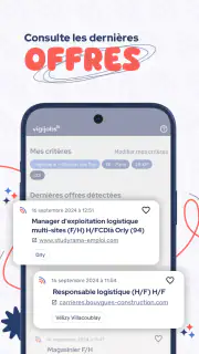 Vigijobs : Recherche d'emploi screenshot 4