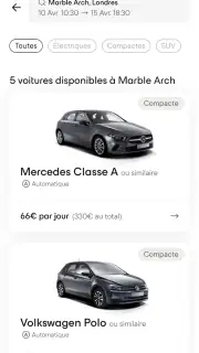 Virtuo : location de voiture screenshot 1