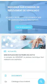VISKALIACC – Catalogue des exa screenshot 2