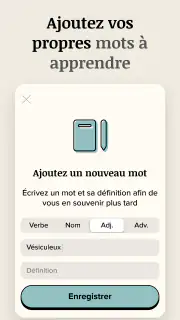 Vocabulary - Apprenez mots screenshot 5