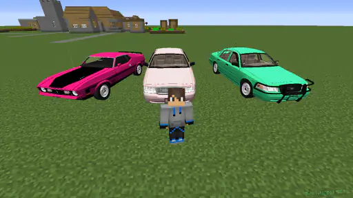 Voitures Mod pour Minecraft PE screenshot
