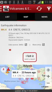 Volcanoes & Earthquakes screenshot 5