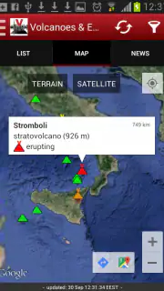 Volcanoes & Earthquakes screenshot 6