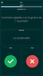Vrai ou Faux Quiz screenshot 2