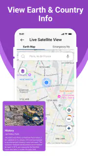 Vue satellite en direct, Terre screenshot 8