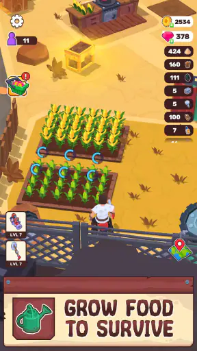 Wasteland Life: Jeu de survie screenshot