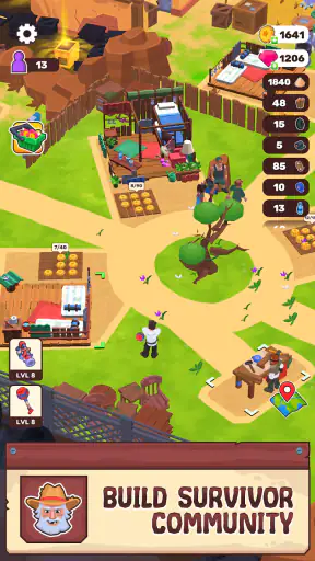 Wasteland Life: Jeu de survie screenshot
