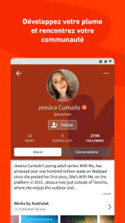 Wattpad - Lire & Écrire screenshot 6