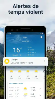 WeatherPro: Prévisions & Radar screenshot 4