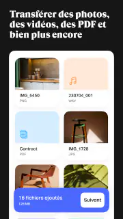 WeTransfer screenshot 5