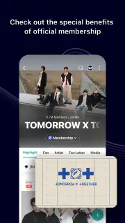 Weverse: Connect with Artists screenshot 7