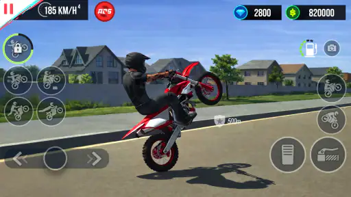 Wheelie Bike Challenge 3D screenshot 1