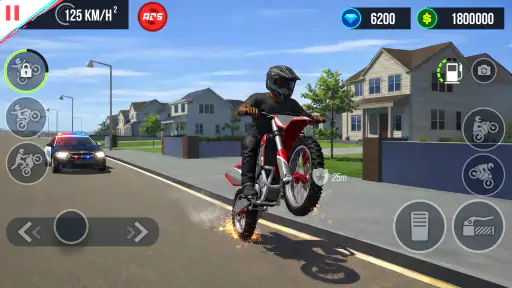 Wheelie Bike Challenge 3D screenshot 2