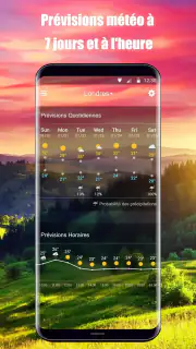 Widget de prévision météo screenshot 4