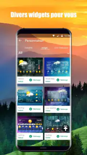 Widget de prévision météo screenshot 5