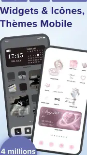 Widget & Icône : Thèmes Phone screenshot 1