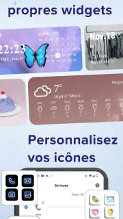 Widget & Icône : Thèmes Phone screenshot 2