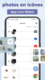 Widget & Icône : Thèmes Phone screenshot 7