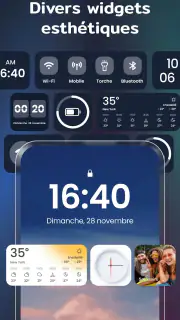 Widgets et Thèmes : iWidgets screenshot 1
