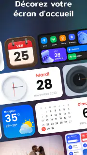 Widgets et Thèmes : iWidgets screenshot 2