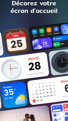 Widgets et Thèmes : iWidgets screenshot
