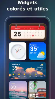 Widgets et Thèmes : iWidgets screenshot 4