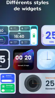 Widgets et Thèmes : iWidgets screenshot 7