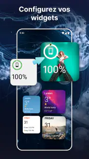 Widgets OS 17: Widgets Colorés screenshot 3