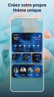 Widgets OS 17: Widgets Colorés screenshot 4