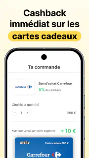 Widilo: Cashback & codes promo screenshot 4