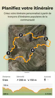Wikiloc - Itinéraires du Monde screenshot 3