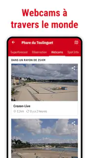 Windfinder - vent et météo screenshot 7
