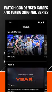 WNBA - Live Games & Scores screenshot 6