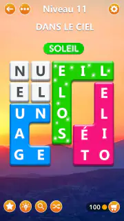 Word Blocks - Jeux de mots screenshot 1