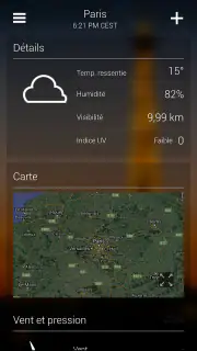 Yahoo Météo screenshot 3
