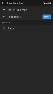 Yahoo Météo screenshot 5