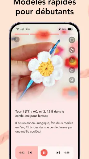 YarnPal – Crochet Débutant screenshot