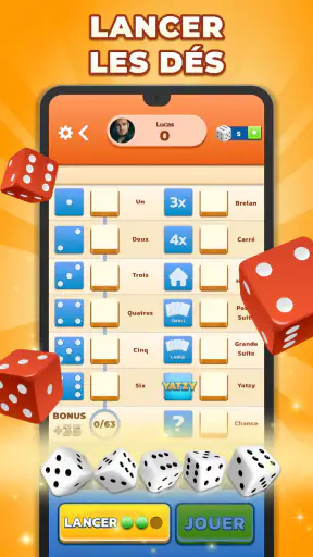 Yatzy - Jeu de dés screenshot