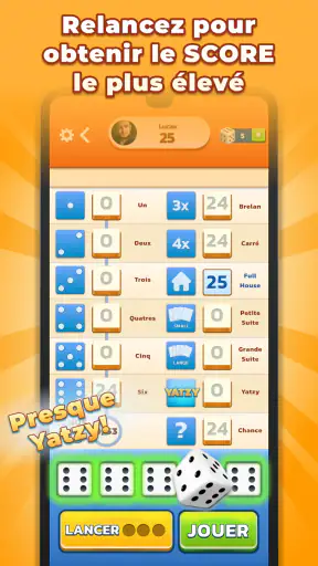 Yatzy - Jeu de dés screenshot