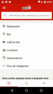 Yelp screenshot 1