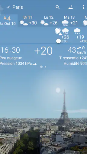 YoWindow Météo - Illimité screenshot