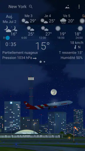 YoWindow Météo - Illimité screenshot